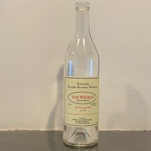 Empty Bottle Pappy Van Winkle Special Reserve 12 Year Old Lot B Kentucky